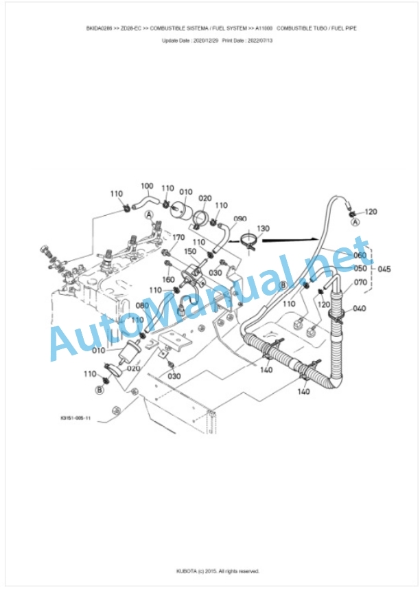 Kubota ZD28-EC Parts Manual PDF BKIDA0286 3 Kubota ZD28-EC Parts Manual PDF BKIDA0286-3