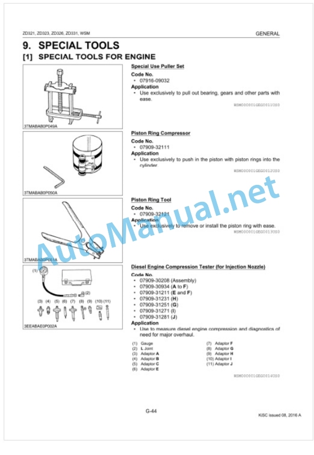 Kubota ZD321, ZD323, ZD326, ZD331 Workshop Manual PDF 2 Kubota ZD321, ZD323, ZD326, ZD331 Workshop Manual PDF-2