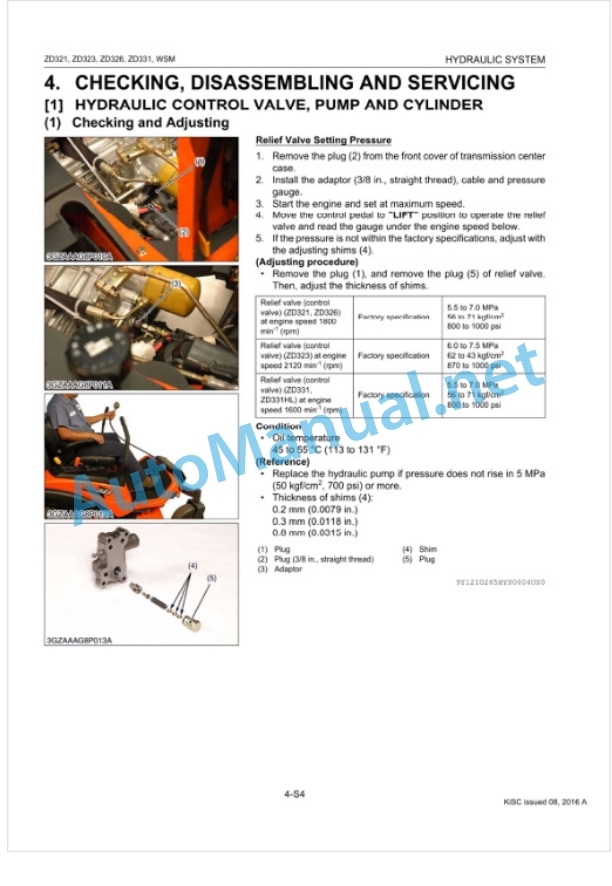 Kubota ZD321, ZD323, ZD326, ZD331 Workshop Manual PDF 5 Kubota ZD321, ZD323, ZD326, ZD331 Workshop Manual PDF-5