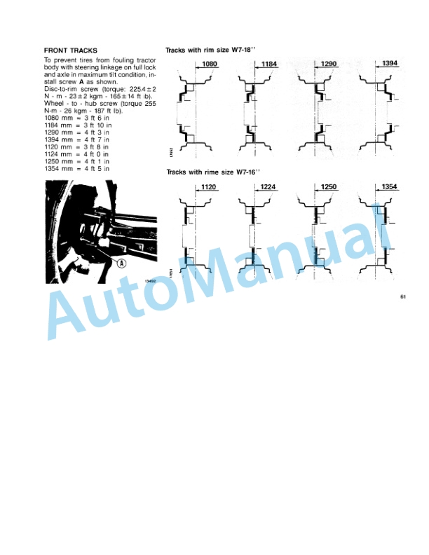 Fiatagri 35-66, 35-66DT Tractor Operation and Maintenance Manual 06910283 5 Fiatagri 35-66, 35-66DT Tractor Operation and Maintenance Manual 06910283 - Image 5