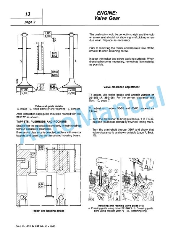 Alternative view of Fiatagri 55-65, 60-65, 70-65, 80-65 Tractor Workshop Manual 06910093