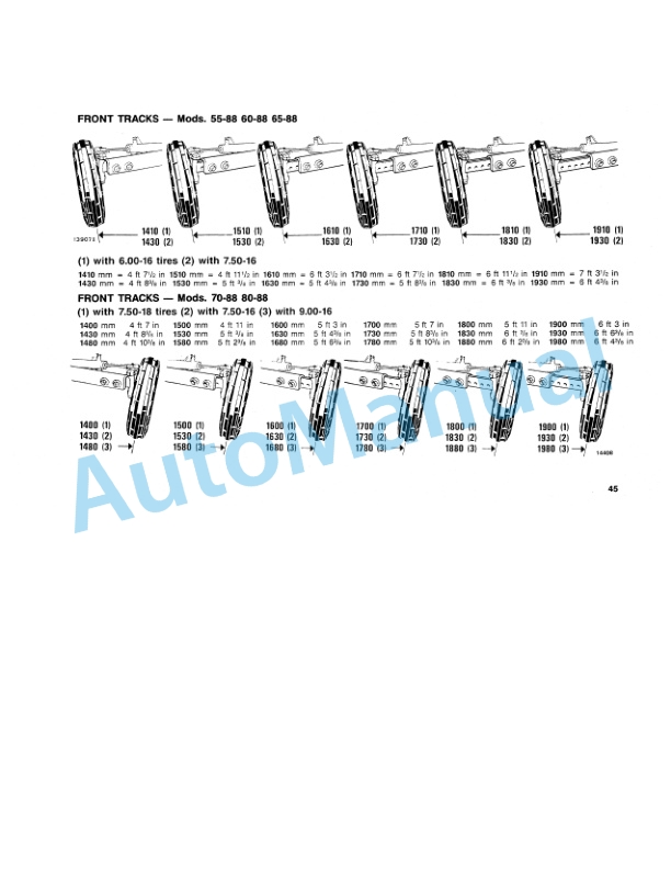 Fiatagri 55-88, 60-88, 65-88, 70-88, 80-88 Tractor Operation and Maintenance Manual 06910284 3 Fiatagri 55-88, 60-88, 65-88, 70-88, 80-88 Tractor Operation and Maintenance Manual 06910284 - Image 3