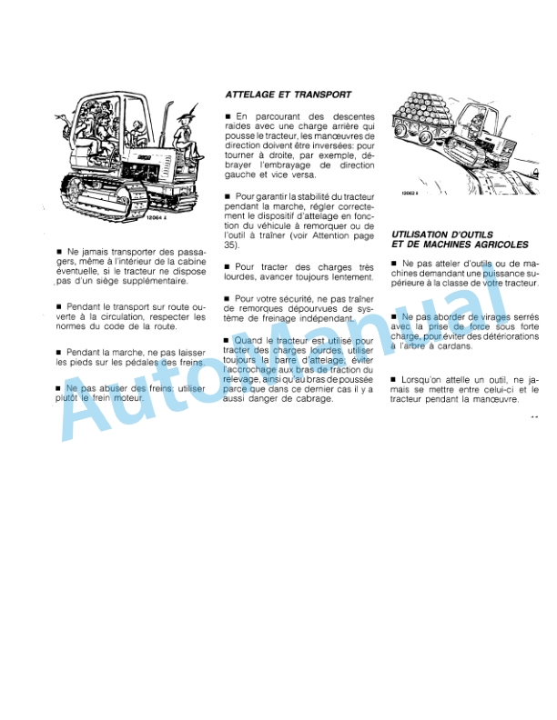 Alternative view of Fiatagri 60-75, 70-75, 80-75 Tractor Operation and Maintenance Manual 06910159