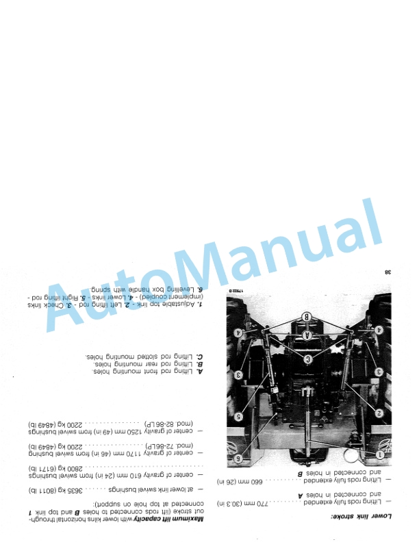Fiatagri 62-86, 72-86, 72-86LP, 82-86, 82-86LP Tractor Operation and Maintenance Manual 06910286 3 Fiatagri 62-86, 72-86, 72-86LP, 82-86, 82-86LP Tractor Operation and Maintenance Manual 06910286 - Image 3