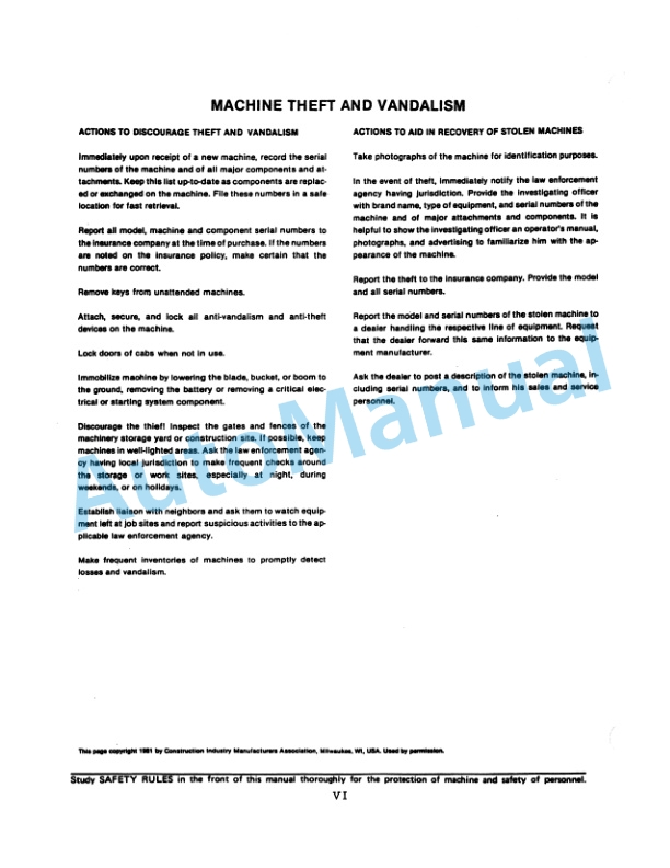 Fiatallis 14C Dozer Service Manual 73153736-3