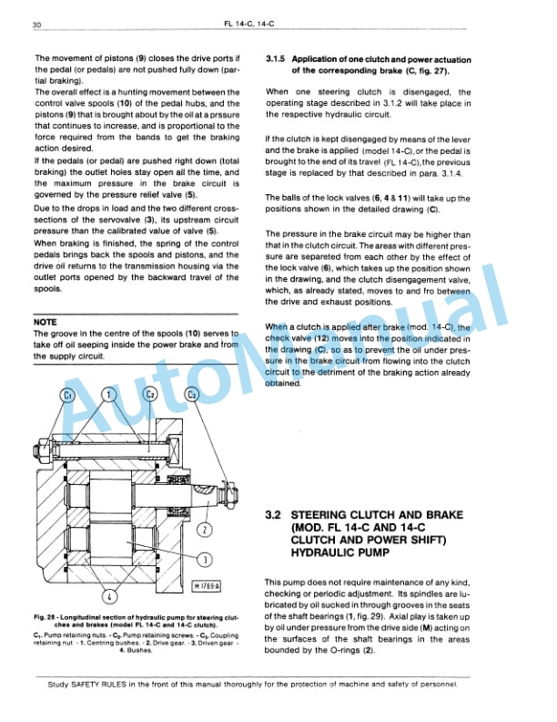 Fiatallis 14C Dozer With 8365 Service Manual 73158155 4 Fiatallis 14C Dozer With 8365 Service Manual 73158155 - Image 4