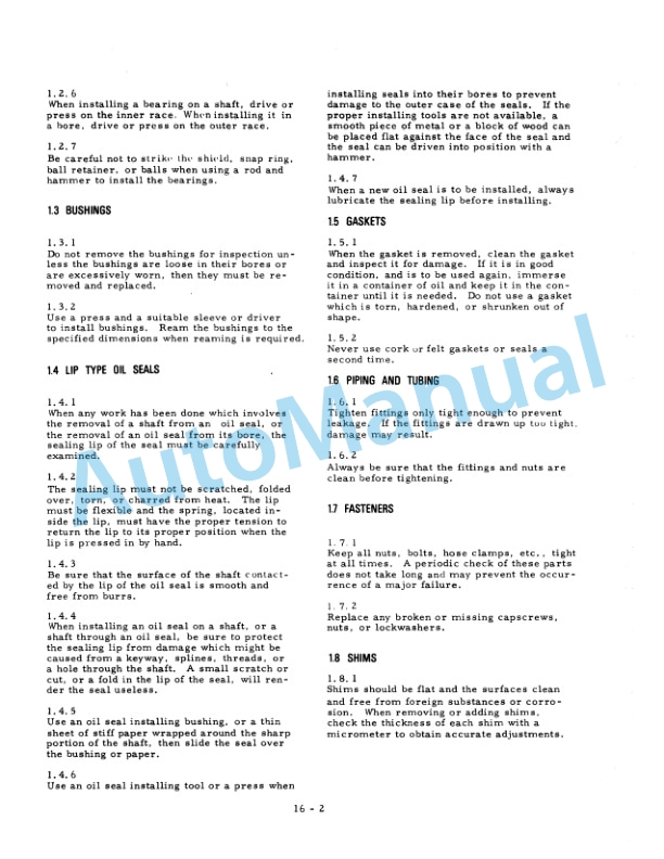 Fiatallis 16000T, 17000MKII, 19000MKII, 21000MKII, 25000MKII, 6138L, LT, I Engine Service Manual 70699853 5 Fiatallis 16000T, 17000MKII, 19000MKII, 21000MKII, 25000MKII, 6138L, LT, I Engine Service Manual 70699853 - Image 5