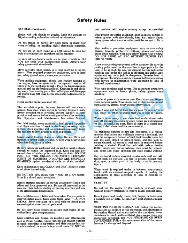 Fiatallis 161 Elevating Tractor Scraper Service Manual 73117274 3 Fiatallis 161 Elevating Tractor Scraper Service Manual 73117274-3