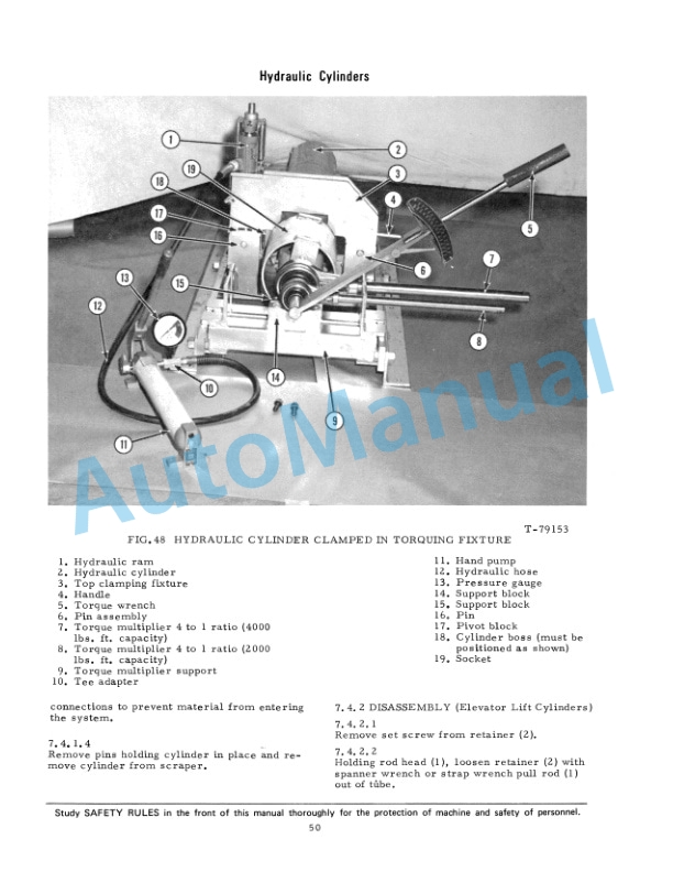 Fiatallis 161 Elevating Tractor Scraper Service Manual 73121211 5 Fiatallis 161 Elevating Tractor Scraper Service Manual 73121211 - Image 5