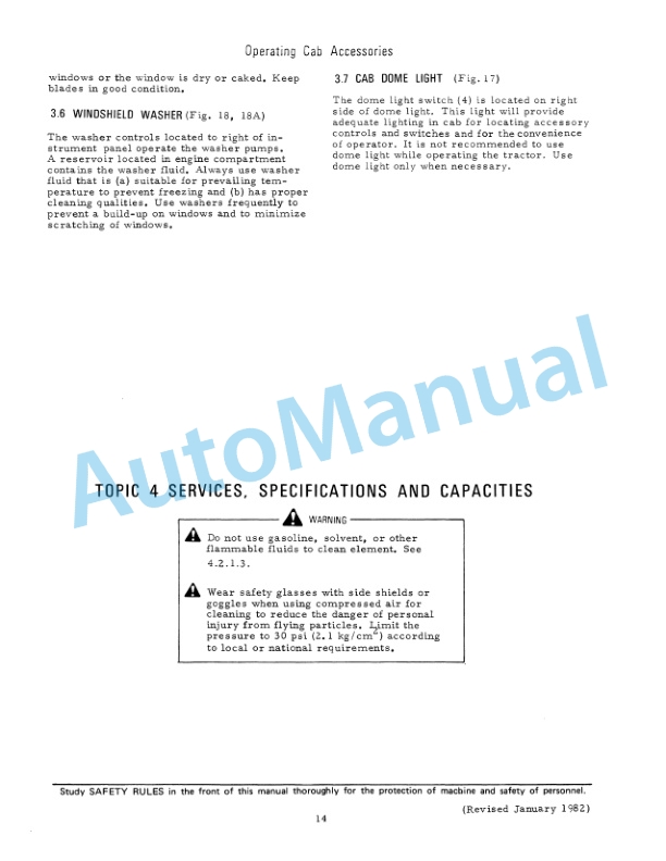 Fiatallis 21C, 31, FD30 Crawler Tractor Service Manual 73110068 4 Fiatallis 21C, 31, FD30 Crawler Tractor Service Manual 73110068 - Image 4