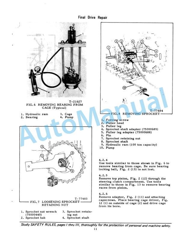 Fiatallis 21C Crawler Tractor Service Manual 73109735 3 Fiatallis 21C Crawler Tractor Service Manual 73109735 - Image 3
