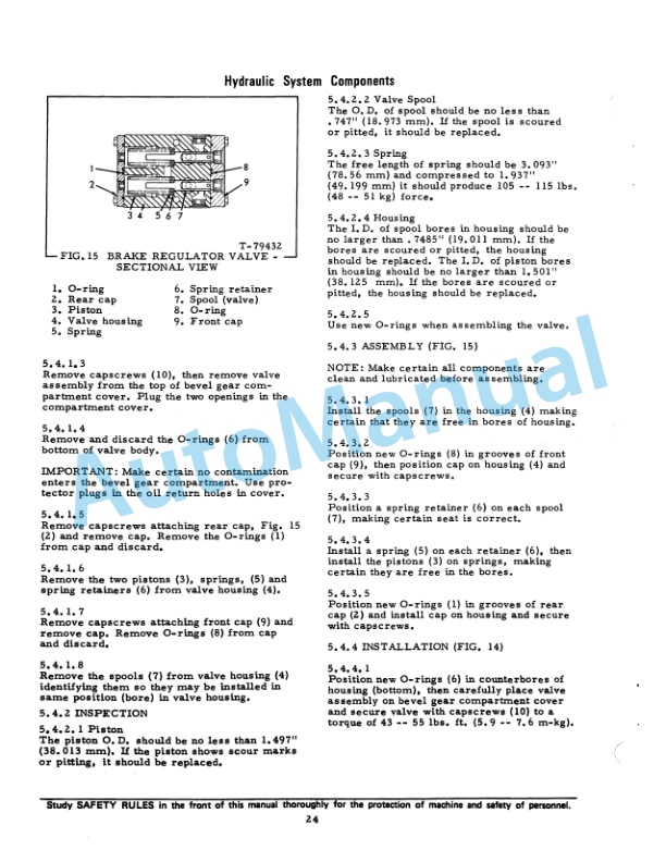 Fiatallis 21C Crawler Tractor Service Manual 73121700 4 Fiatallis 21C Crawler Tractor Service Manual 73121700 - Image 4