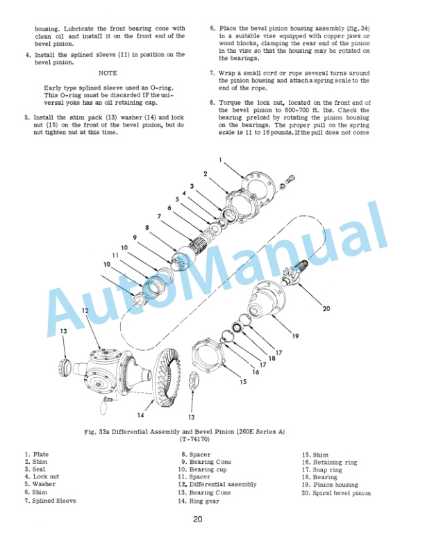 Fiatallis 260, 260A Tractor Scraper - 260E, 260EA Elevating Tractor Scraper Service Manual 70197345 4 Fiatallis 260, 260A Tractor Scraper - 260E, 260EA Elevating Tractor Scraper Service Manual 70197345-4