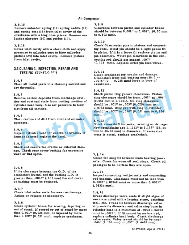 Fiatallis 260B Tractor Scraper - 261B Elevating Tractor Scraper Service Manual 70698976 3 Fiatallis 260B Tractor Scraper - 261B Elevating Tractor Scraper Service Manual 70698976 - Image 3