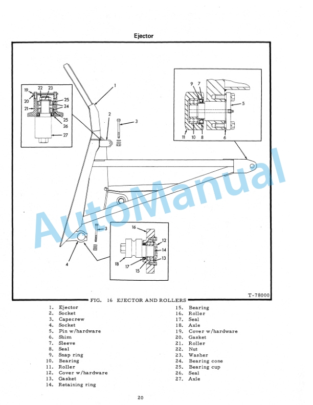Fiatallis 260B Tractor Scraper Service Manual 70698030 4 Fiatallis 260B Tractor Scraper Service Manual 70698030 - Image 4