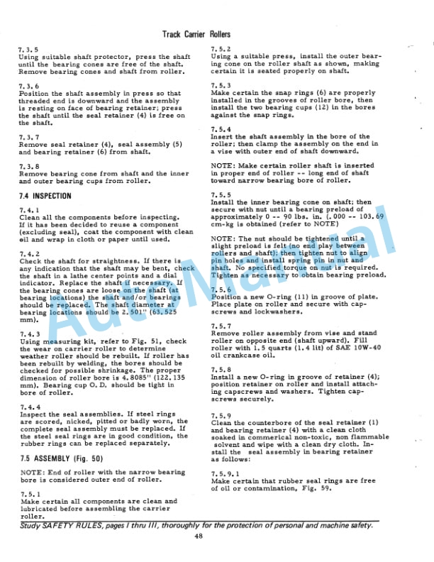 Fiatallis 31 Crawler Tractor Service Manual 73108463 4 Fiatallis 31 Crawler Tractor Service Manual 73108463 - Image 4