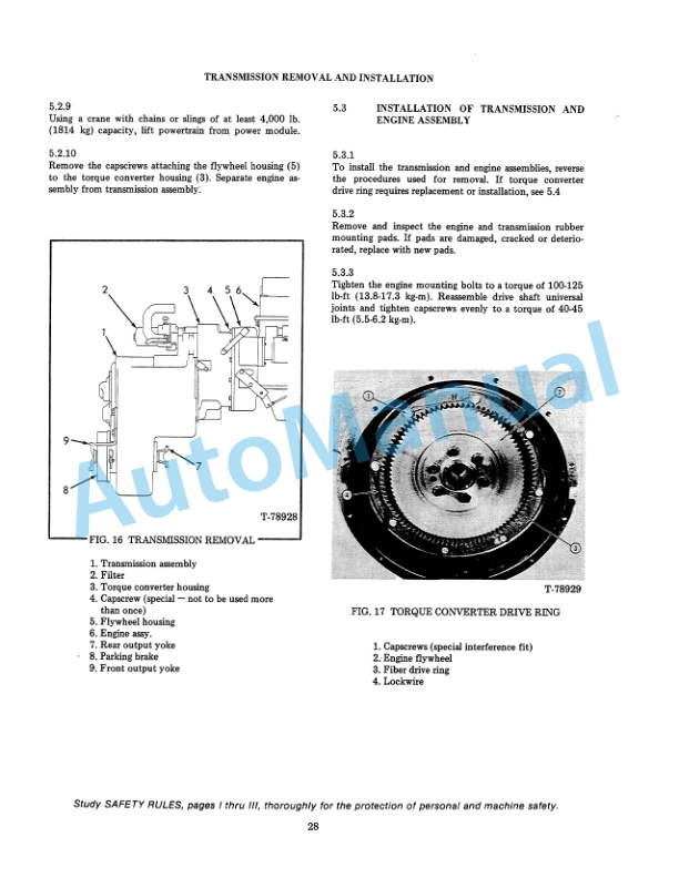 Fiatallis 345B Wheel Loader Service Manual 73067437 3 Fiatallis 345B Wheel Loader Service Manual 73067437 - Image 3
