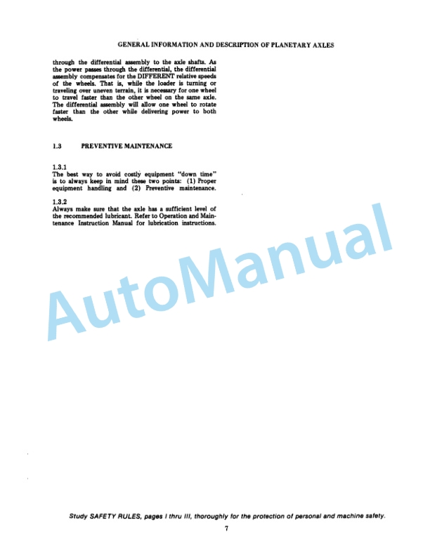 Alternative view of Fiatallis 345B Wheel Loader Service Manual 73067439