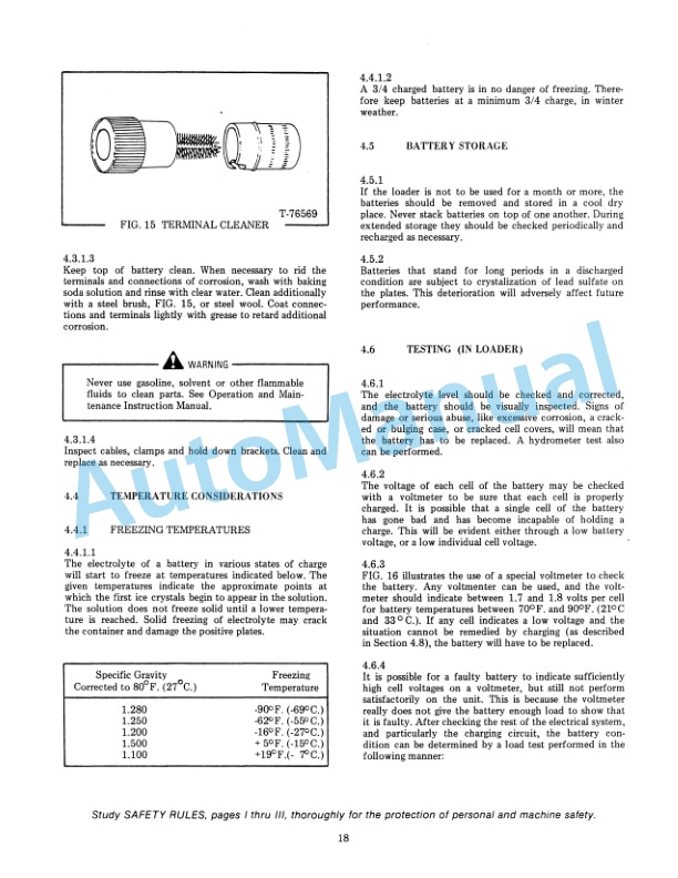 Fiatallis 345B Wheel Loader Service Manual 73067443 3 Fiatallis 345B Wheel Loader Service Manual 73067443 - Image 3