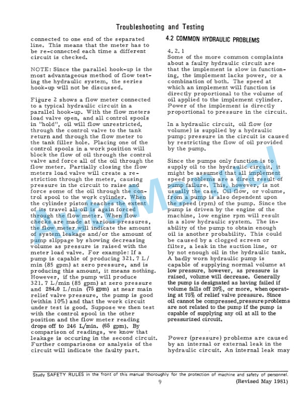 Alternative view of Fiatallis 545, 545H, 545B, 605B, 645, 645B, 745, 745H, 745B, 745HB, 745C Wheel Loader Service Manual 73124400