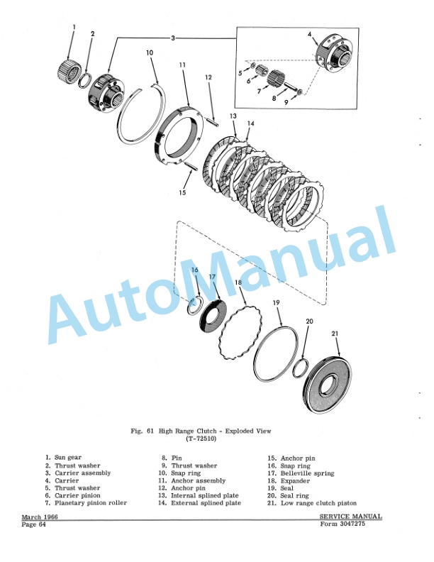 Fiatallis 545, 545H Wheel Loader Service Manual 73047275 5 Fiatallis 545, 545H Wheel Loader Service Manual 73047275-5