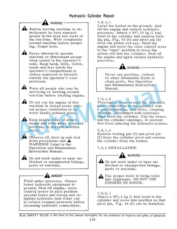 Fiatallis 645 Wheel Loader Service Manual 73058627 5 Fiatallis 645 Wheel Loader Service Manual 73058627 - Image 5