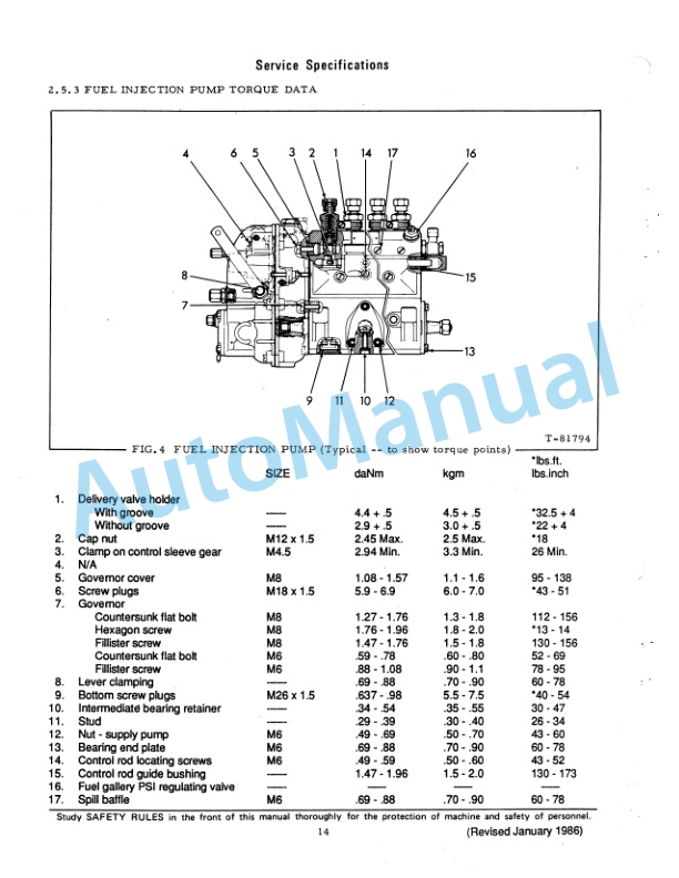 Fiatallis 65B Motor Grader Service Manual 73119389 4 Fiatallis 65B Motor Grader Service Manual 73119389-4