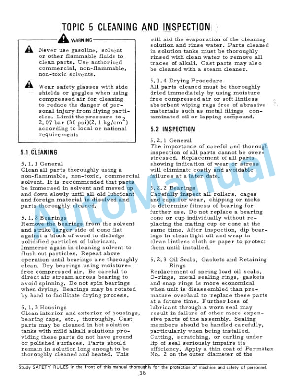 Fiatallis 65B Motor Grader Service Manual 73122741 4 Fiatallis 65B Motor Grader Service Manual 73122741 - Image 4