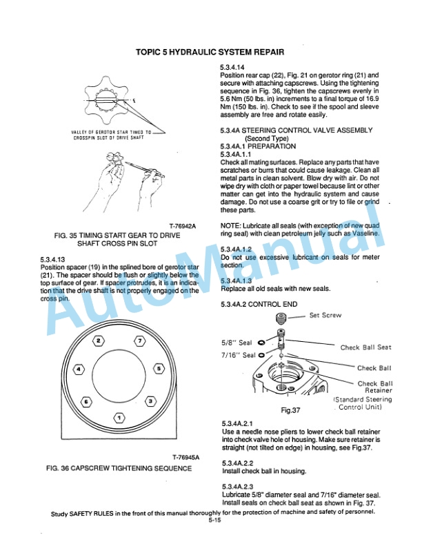 Fiatallis 65B Motor Grader Service Manual 73125943 3 Fiatallis 65B Motor Grader Service Manual 73125943 - Image 3