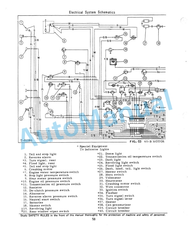 Fiatallis 65B Motor Grader Service Manual 73125943 4 Fiatallis 65B Motor Grader Service Manual 73125943 - Image 4
