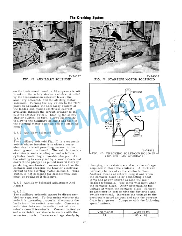Fiatallis 745, 745H Wheel Loader Service Manual 73056512-5