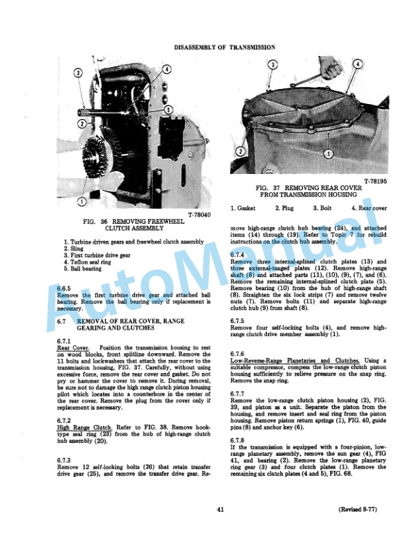 Fiatallis 745B, 745HB, 745C Wheel Loader Service Manual 73062168 4 Fiatallis 745B, 745HB, 745C Wheel Loader Service Manual 73062168 - Image 4