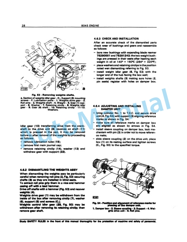 Fiatallis 8045 Engine Service Manual 60406295 3 Fiatallis 8045 Engine Service Manual 60406295 - Image 3