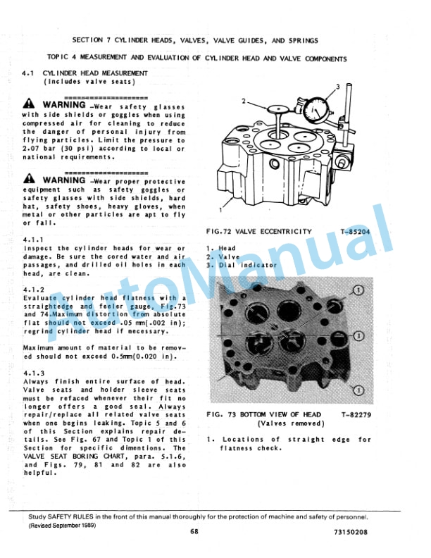 Fiatallis 8285 Engine Service Manual 73150208 3 Fiatallis 8285 Engine Service Manual 73150208 - Image 3