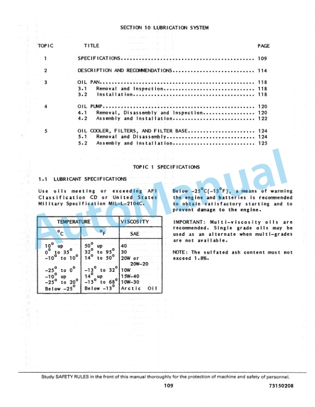 Fiatallis 8285 Engine Service Manual 73150208 4 Fiatallis 8285 Engine Service Manual 73150208 - Image 4