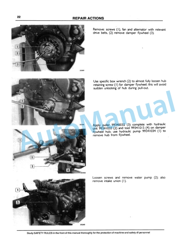 Fiatallis 8465 Engine Service Manual 60406543 3 Fiatallis 8465 Engine Service Manual 60406543-3