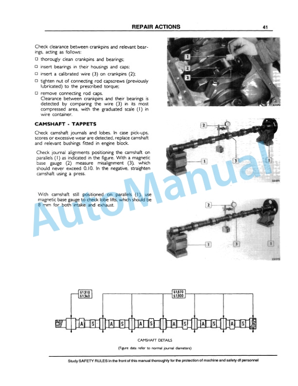 Fiatallis 8465 Engine Service Manual 60406543 4 Fiatallis 8465 Engine Service Manual 60406543-4