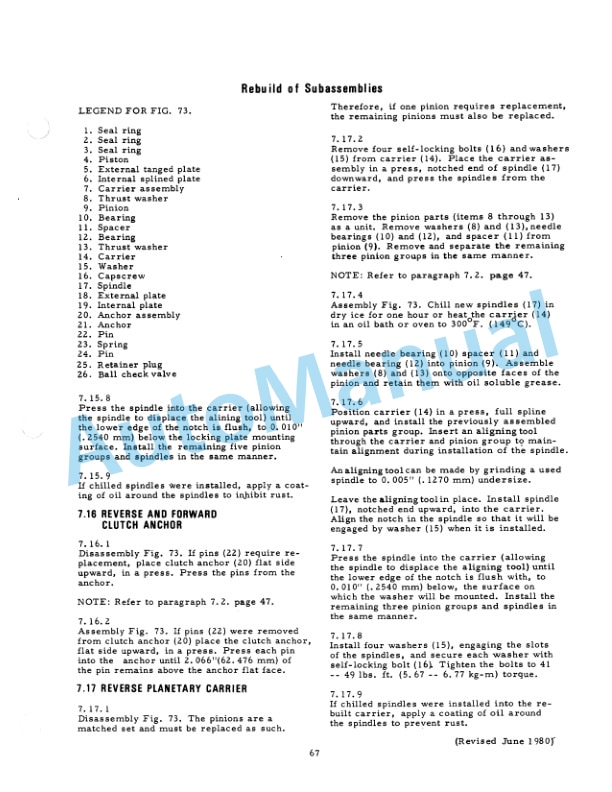 Fiatallis 945, 945B Wheel Loader Service Manual 73060179 5 Fiatallis 945, 945B Wheel Loader Service Manual 73060179 - Image 5