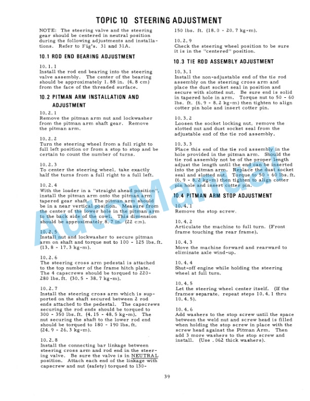 Fiatallis 945, 945B Wheel Loader Service Manual 73060181 5 Fiatallis 945, 945B Wheel Loader Service Manual 73060181 - Image 5