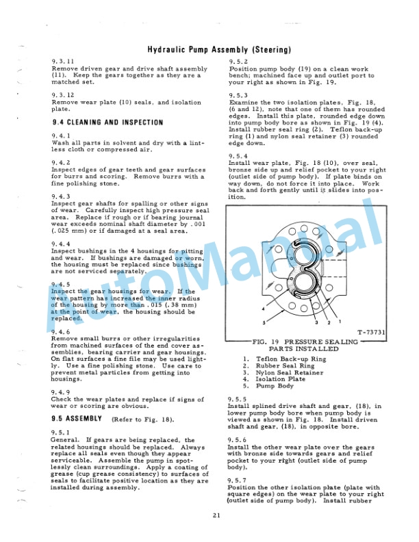 Fiatallis 945, 945B Wheel Loader Service Manual 73060183 3 Fiatallis 945, 945B Wheel Loader Service Manual 73060183 - Image 3