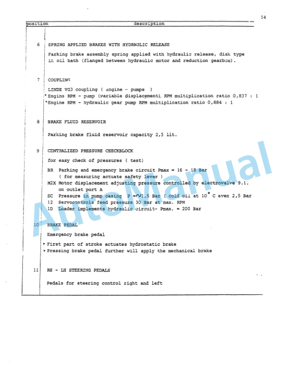 Fiatallis BEN7.16 Crawler Loader Service Manual 59825081 2 Fiatallis BEN7.16 Crawler Loader Service Manual 59825081-2