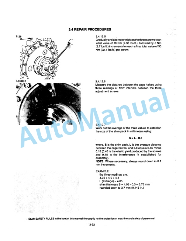 Fiatallis FD145 Crawler Tractor Service Manual 60406580 3 Fiatallis FD145 Crawler Tractor Service Manual 60406580 - Image 3