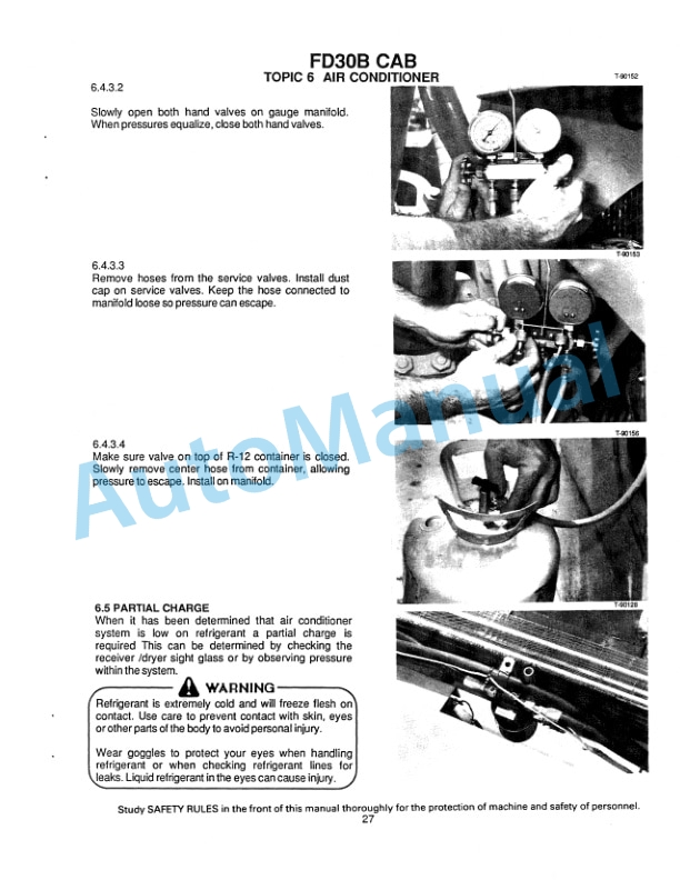 Fiatallis FD20, FL20 Transmission Service Manual 60406245 5 Fiatallis FD20, FL20 Transmission Service Manual 60406245 - Image 5