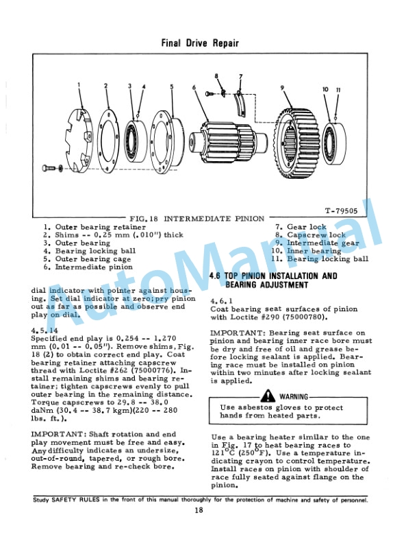 Fiatallis FD30 Crawler Tractor Service Manual 73127701 3 Fiatallis FD30 Crawler Tractor Service Manual 73127701-3