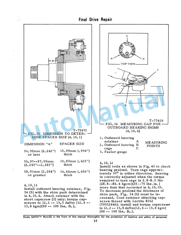 Fiatallis FD30 Crawler Tractor Service Manual 73127701 4 Fiatallis FD30 Crawler Tractor Service Manual 73127701-4