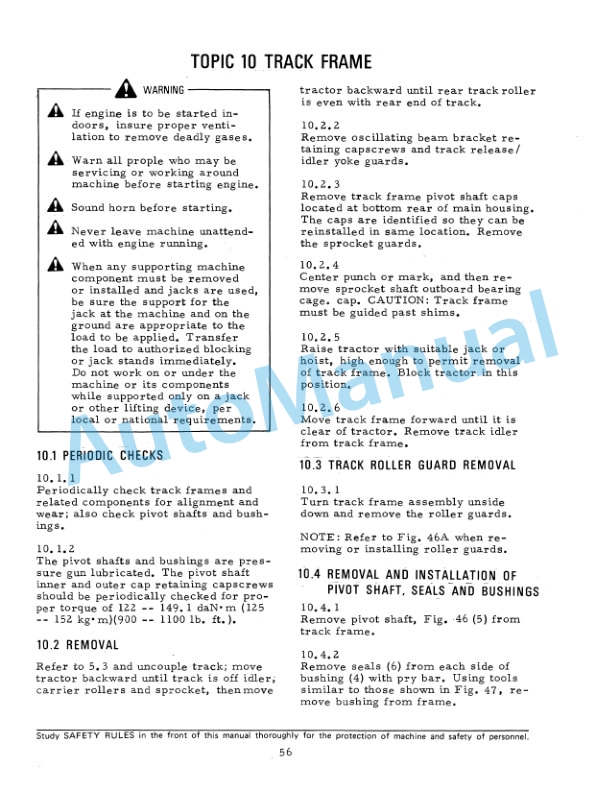 Fiatallis FD30 Crawler Tractor Service Manual 73127702 5 Fiatallis FD30 Crawler Tractor Service Manual 73127702 - Image 5
