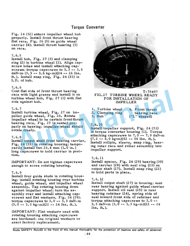 Fiatallis FD30 Crawler Tractor Service Manual 73127703 3 Fiatallis FD30 Crawler Tractor Service Manual 73127703 - Image 3