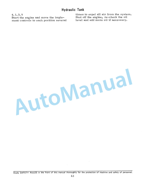 Fiatallis FD30 Crawler Tractor Service Manual 73127704 3 Fiatallis FD30 Crawler Tractor Service Manual 73127704 - Image 3
