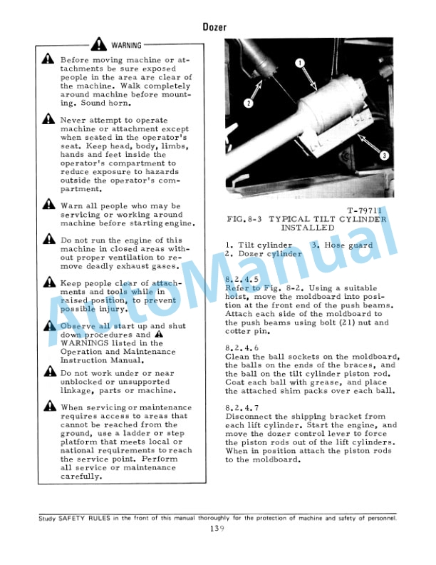 Fiatallis FD30 Crawler Tractor Service Manual 73127704 5 Fiatallis FD30 Crawler Tractor Service Manual 73127704 - Image 5
