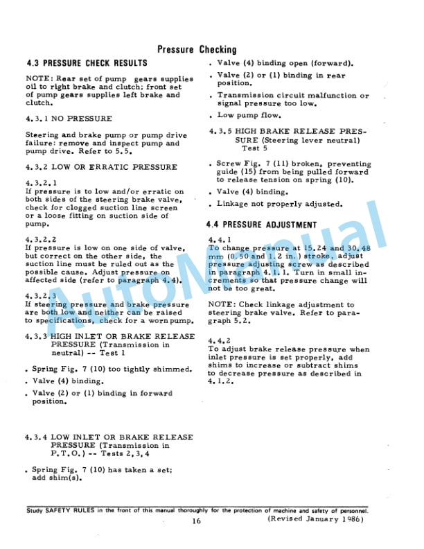 Fiatallis FD30 Crawler Tractor Service Manual 73127705 3 Fiatallis FD30 Crawler Tractor Service Manual 73127705 - Image 3